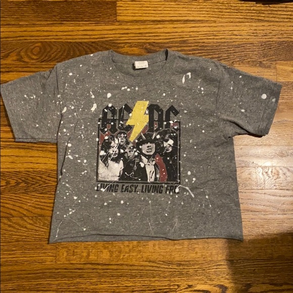 girls ACDC t shirt - Picture 1 of 2